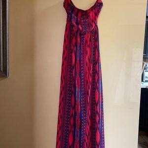 CHARLOTTE RUSSE Long Strapless Dress Size Medium